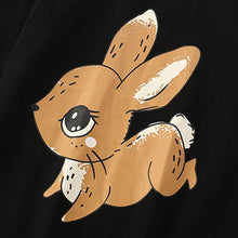 Load image into Gallery viewer, 8503SE-malwee autumn bunny round neck long sleeve top
