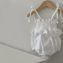 Load image into Gallery viewer, Y9446LS-Summer suspender jacquard cake skirt