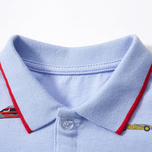 Load image into Gallery viewer, H55098SE-Summer short-sleeved T-shirts for small and medium-sized children's car cartoon polo shirts