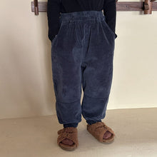Load image into Gallery viewer, D83535PA-Elastic Thickened Fleece Children's Casual Pants