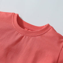 Load image into Gallery viewer, HS1854TG-Summer short-sleeved unicorn dress + leggings two-piece set