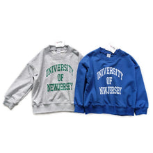 Load image into Gallery viewer, 23172PCW-Autumn and winter Japanese parent-child outfit loose casual terry fine cotton letter pullover top