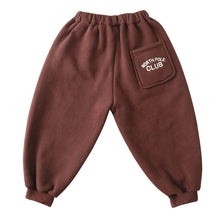 Load image into Gallery viewer, D83382PA-Autumn and winter children's velvet CLUB sports trousers