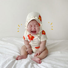 Load image into Gallery viewer, 24030418LS-Korean summer baby outdoor clothes + hat