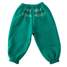 Load image into Gallery viewer, D83302PA-Autumn and winter plus velvet English casual sports trousers