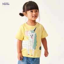 Load image into Gallery viewer, 53180SE-Littlemaven pure cotton summer cartoon cute short-sleeved T-shirt