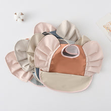 Load image into Gallery viewer, 111902AC-Danish children's flying sleeve wings PU waterproof and anti-dirty bib
