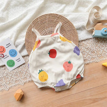 Load image into Gallery viewer, 2402317LS- Summer thin fruit and vegetable print camisole vest