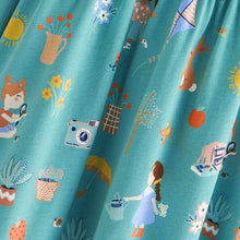 Load image into Gallery viewer, 8928DS-malwee European and American long-sleeved children's casual dress