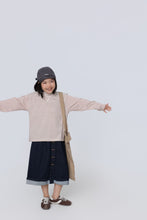 Load image into Gallery viewer, BB2624PCW-秋日條紋連帽長袖上衣