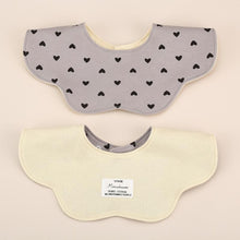 Load image into Gallery viewer, 20501AC-Korean style pure cotton double-sided bib