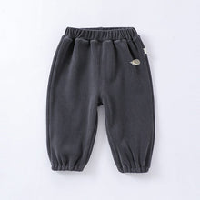 Load image into Gallery viewer, D23376PA--Children's cute pattern embroidered thick warm pants
