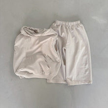 Load image into Gallery viewer, Y8373TG-Hooded Girls Vest + Straight Pants Casual Set