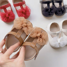 Load image into Gallery viewer, X915AC-Summer lace flower soft bottom non-slip toddler shoes