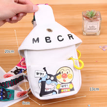 Load image into Gallery viewer, 82603AC-Cartoon bread canvas crossbody bag