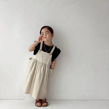 Load image into Gallery viewer, BB2221PCW-Spring and summer Japanese style girls' short-sleeved tops with ruffled sleeves and parent-child outfit