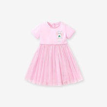 Load image into Gallery viewer, S1801DS-Summer European and American style cute bunny short-sleeved dress