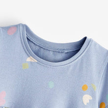 Load image into Gallery viewer, 9311DS-Summer European and American children's casual round neck short-sleeved floral dress