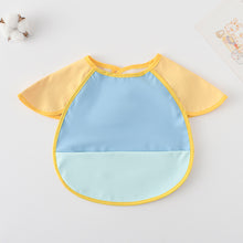Load image into Gallery viewer, 111902AC-Danish children's flying sleeve wings PU waterproof and anti-dirty bib
