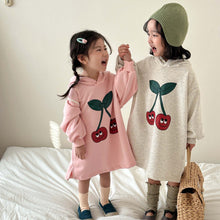 Load image into Gallery viewer, C85080DS-Loose and stylish girls hooded sweater dress