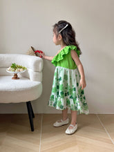 Load image into Gallery viewer, Y7293DS-Summer Korean style sleeveless flower princess dress