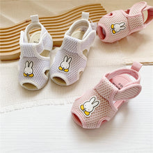 Load image into Gallery viewer, 12541074AC-Summer mesh breathable fish mouth rabbit sandals