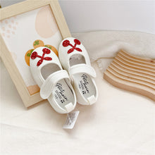 Load image into Gallery viewer, 122301AC- Spring Little Cherry Soft-soled Children's Canvas Shoes