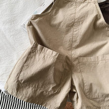 Load image into Gallery viewer, 2133LS-Summer Korean cotton breathable thin overalls