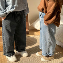 Load image into Gallery viewer, C85093PA- Spring children's casual denim wide-leg pants