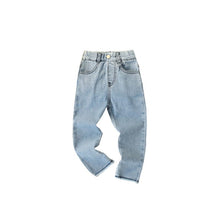 Load image into Gallery viewer, 7906PA-malwee Spring and Autumn European and American children's denim solid color trousers