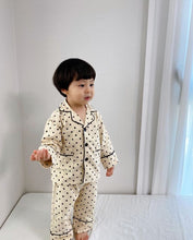 Load image into Gallery viewer, 30288JG-Spring and Autumn Korean Style Pure Cotton Brushed Pajamas Home Clothes Two-piece Set