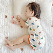 Load image into Gallery viewer, WH71801LS-Children's pajamas, home clothes, baby pajamas, children's nightdress, thin style, girls' nightdress