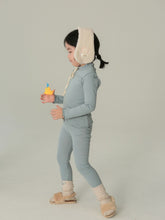 將圖片載入圖庫檢視器 BB2325PCW-秋冬密邊高領打底衫+打底褲親子家居套裝