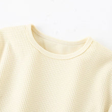 Load image into Gallery viewer, 9573TG-Summer European and American children's casual round neck short-sleeved top + elastic waist pants two-piece set