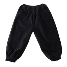 Load image into Gallery viewer, D83535PA-Elastic Thickened Fleece Children's Casual Pants
