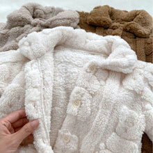 Load image into Gallery viewer, H10057LS-Super cute baby bear jumpsuit home clothes