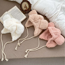 Load image into Gallery viewer, D001AC- Bear shape windproof warm headband plush hat