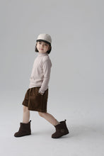 Load image into Gallery viewer, BB2464PCW-Autumn and winter children's high collar solid color parent-child inner top