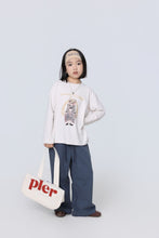 Load image into Gallery viewer, BB2620PCW-秋日趣味兔子印花長袖上衣