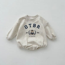 Load image into Gallery viewer, Y9371LS-Autumn baby bear letter print cotton long-sleeved bodysuit