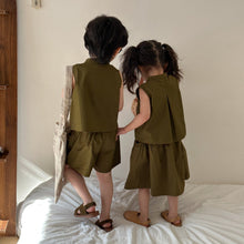 Load image into Gallery viewer, X85252TG-Summer brother and sister leisure cotton children's suit