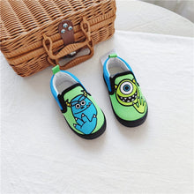 Load image into Gallery viewer, 110801AC- Spring and Autumn New Cartoon Slip-on Soft-soled Canvas Shoes