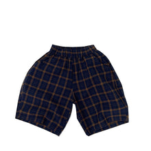 Load image into Gallery viewer, 1198PA- Forest retro casual plaid children's shorts