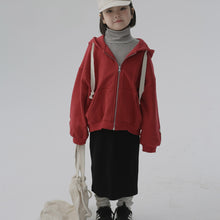 Load image into Gallery viewer, BB2467PCW-Autumn and winter Japanese style hooded parent-child jacket
