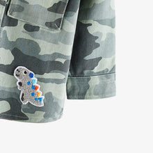 Load image into Gallery viewer, 9032SE-Autumn European and American children's hooded casual long-sleeved camouflage jacket