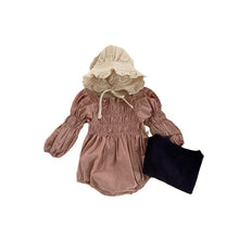Load image into Gallery viewer, Y9390LS-Autumn baby ruffled long-sleeved jumpsuit