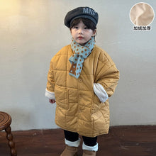 Load image into Gallery viewer, D90977SE-Winter mid-length plus velvet thick warm double pocket cotton jacket
