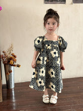 Load image into Gallery viewer, X86051TG-Summer polka dot shirt set & dress brother and sister outfit