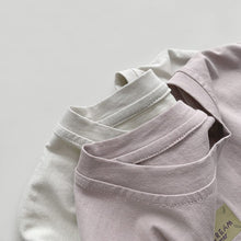 Load image into Gallery viewer, 88072SE-Summer simple and versatile Korean retro short-sleeved cotton top