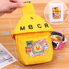 Load image into Gallery viewer, 82603AC-Cartoon bread canvas crossbody bag